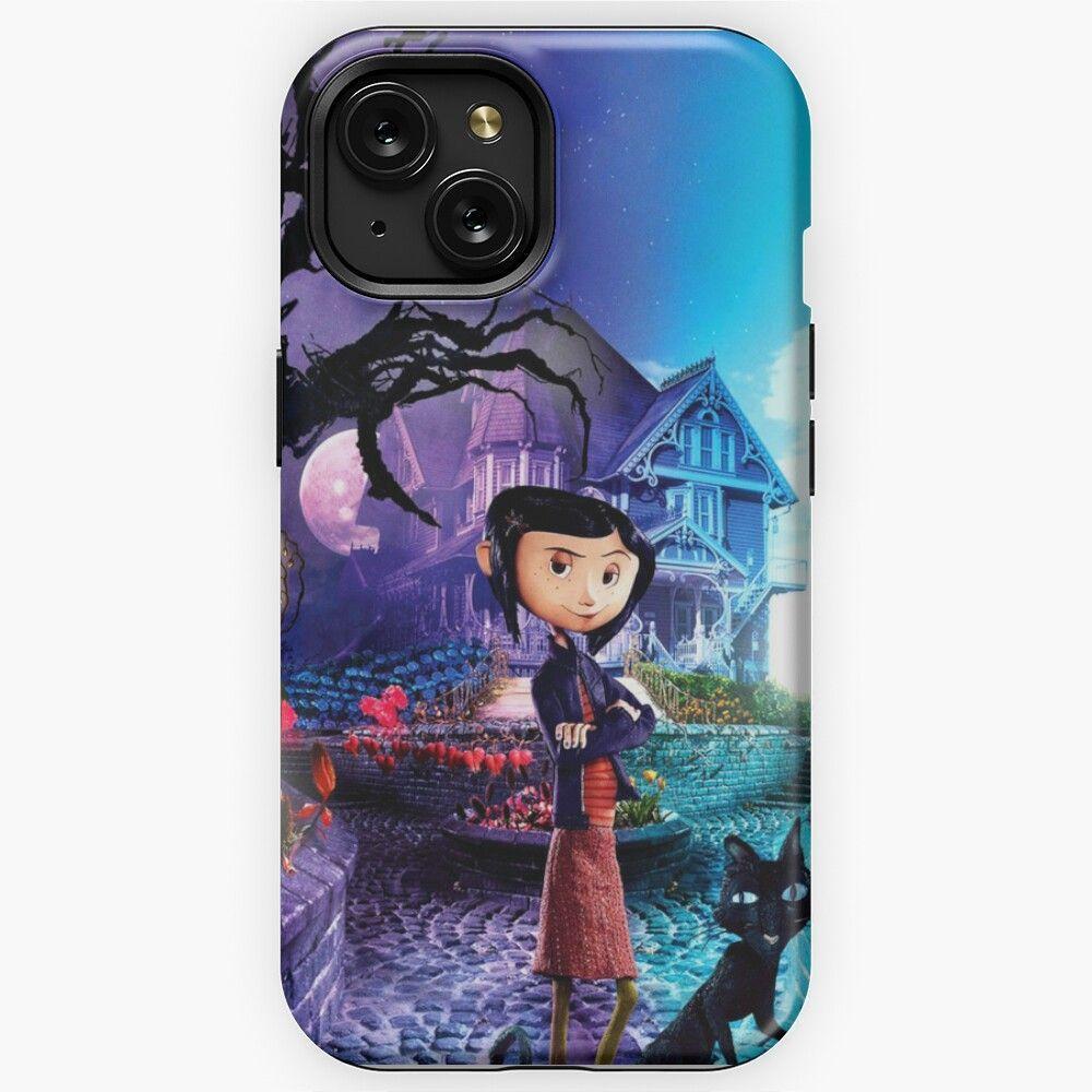 Coraline Iphone Case Halloween Horror Movie Case